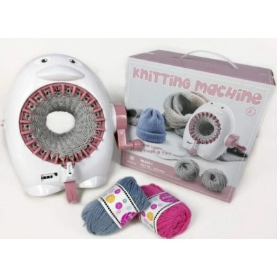 Набор для вязания 833-1 станок для вязания, 2 мотки ниток, инструменты, пакунок малюка