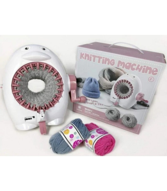 Набор для вязания 833-1 станок для вязания, 2 мотки ниток, инструменты, пакунок малюка