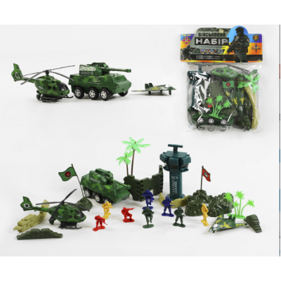 Комбат TK-49049 "TK Group", оружие, солдаты, техника, декорации, пакунок малюка