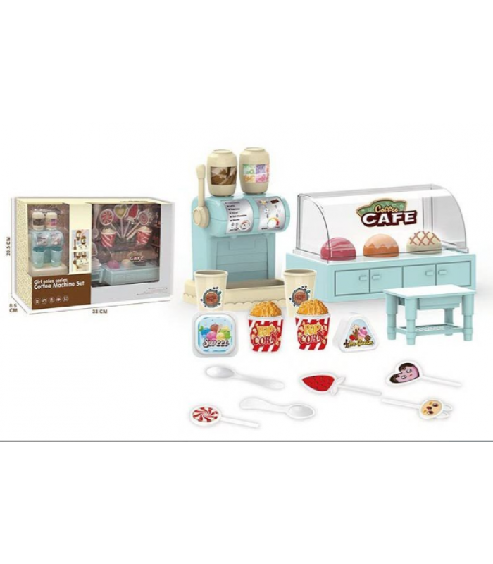 Игрушечный магазин 71022-47  "Кондитерская", мебель, кофемашина, десерты,для детей от 3 лет