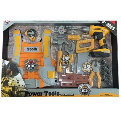 Набор инструментов Shantou Jinxing Power tools с жилетом (T015B), пакунок малюка