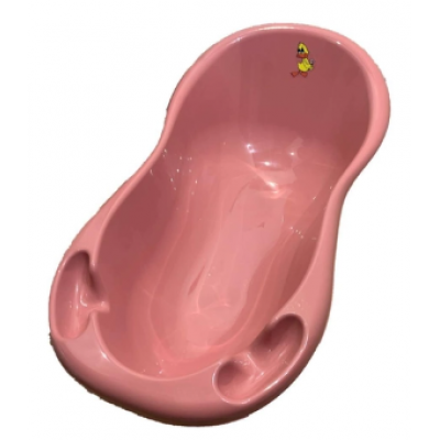 Ванная большая Tega Baby 100 см коллекция "ЭКО УТКА" 589442-ECO-VT ,пастельно-розовый
