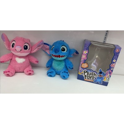 Интерактивная игрушка M 19791, 2 цвета, герой, озвучивание на английском языке, движет кавычками, сенсорные датчики , музыка, пакунок малюка