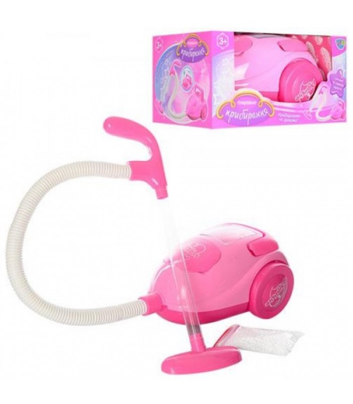 Детский игрушечный Пылесос с эффектами на батарейках, 2008B для детей от 3 лет