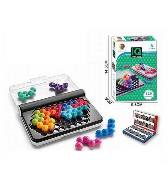 Логическая игра IQ 8  инструкция, 100+ уровней, пакунок малюка