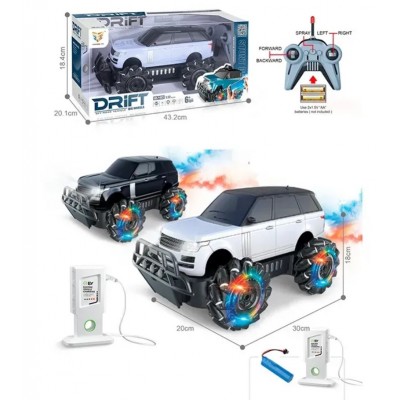 Джип 689S-151B радиокер.2,4G, акум, 28см, 1:12, пара/дым, свет, колеса-ролики, 4х4, USBзар/станция, пакунок малюка