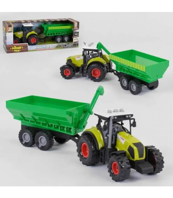 Игрушка Трактор 550-3 E (36/2) свет, звук, в коробке, от 3 лет, в коробке, пакунок малюка