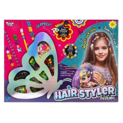 Креативное творчество "Hair Styler Fashion" Danko Toys HS-01-03 бабочка